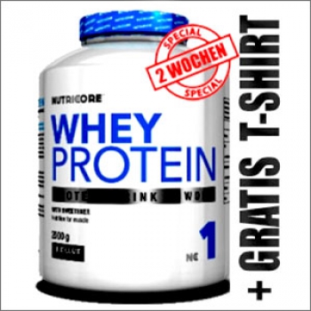 Nutricore Whey Protein 2000g + GRATIS T-SHIRT